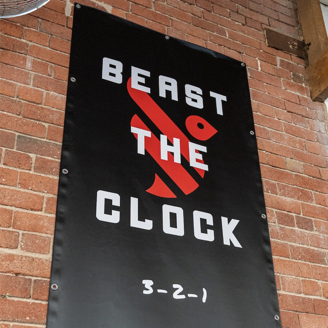 Timebirds Beast the clock banner