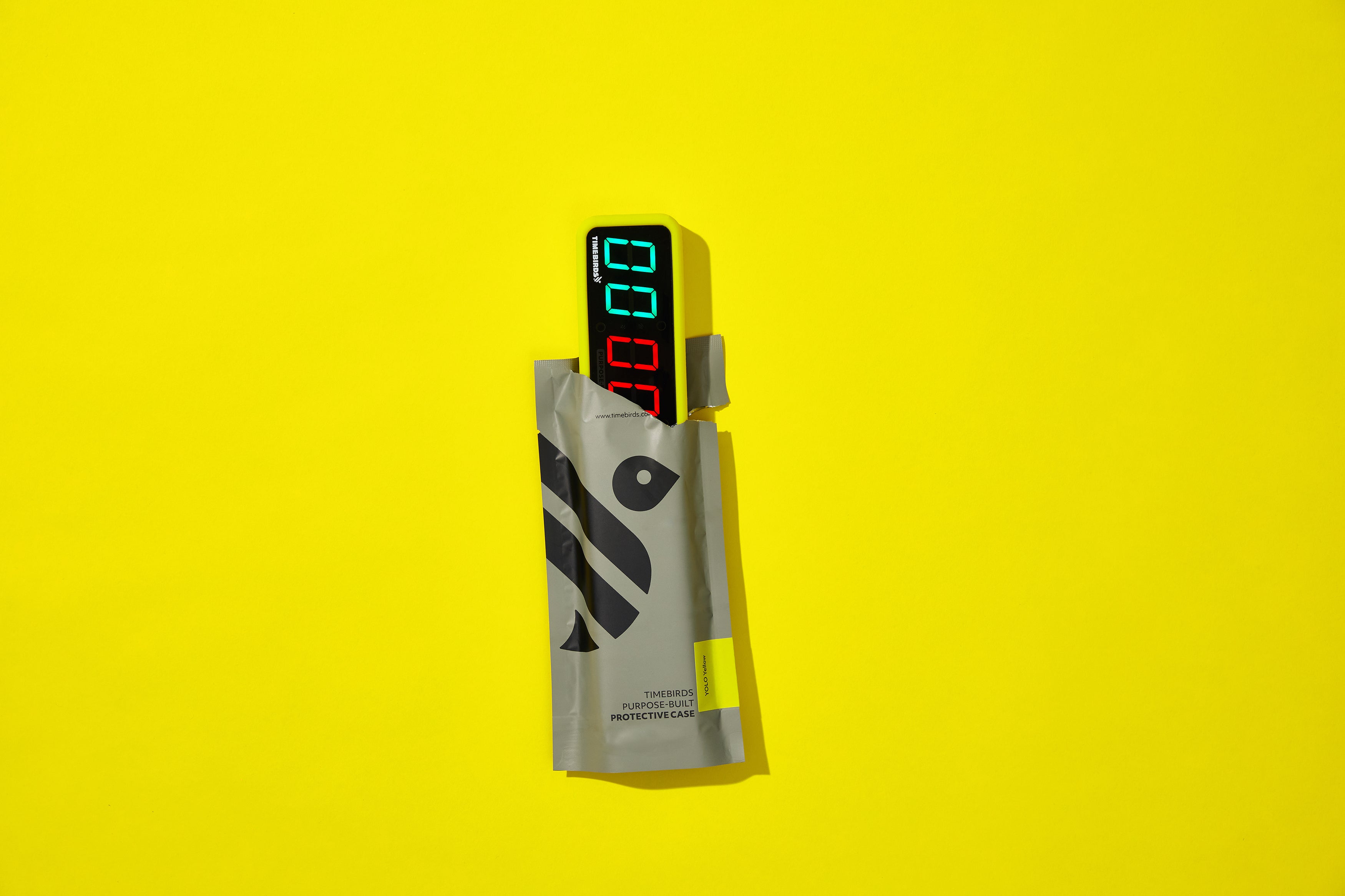 Timebirds Case - YOLO Yellow