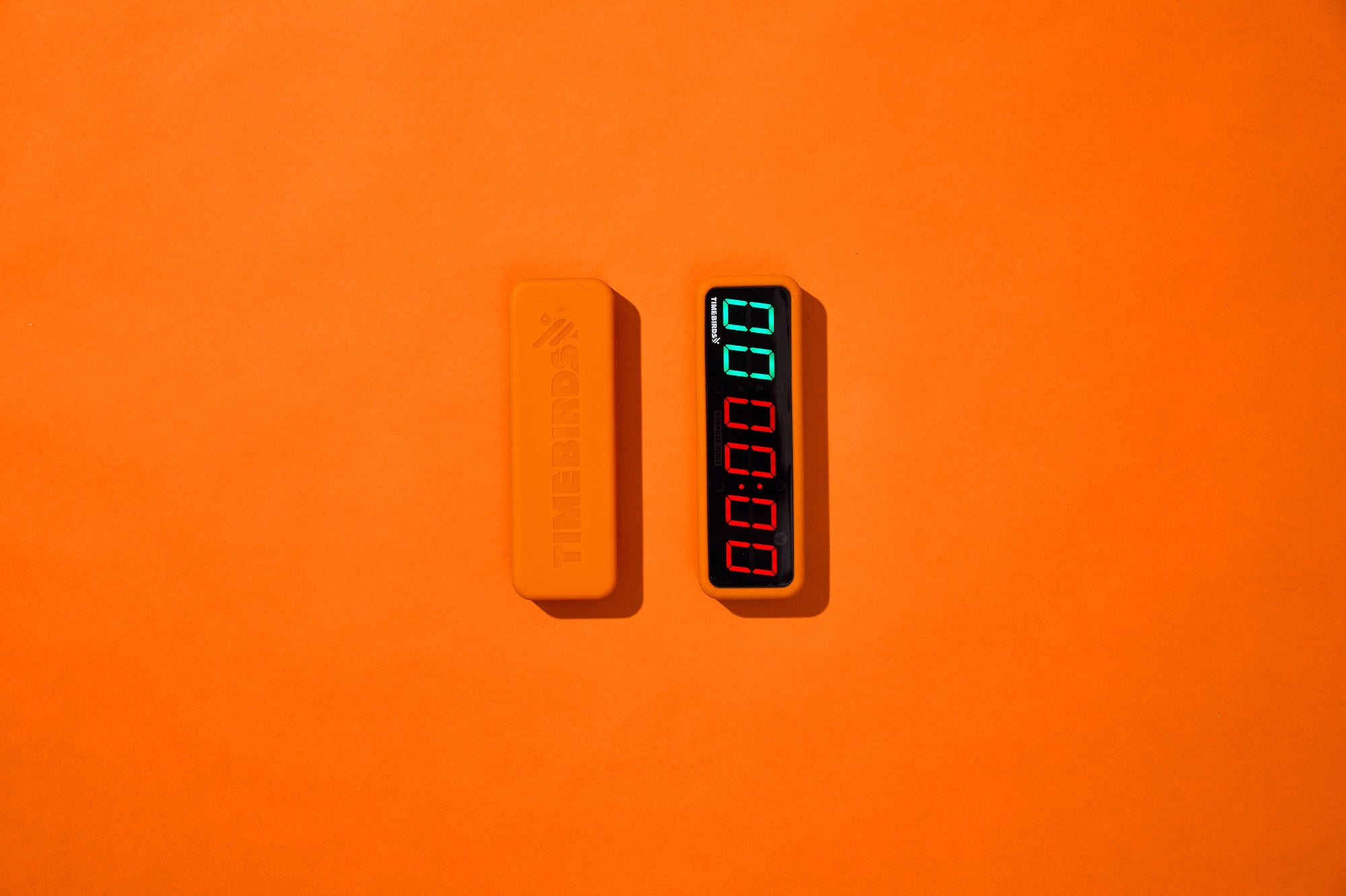 Timebirds silicone protective case for workout timers in All out Orange - view 6